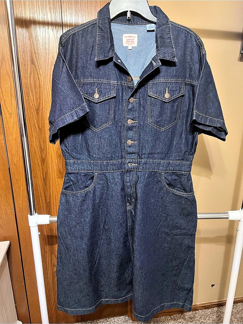 Levi Strauss & Co. Signature. Denim Shirt Dress